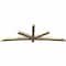 Ekena Millwork Alberta Rough Sawn Timber Gable Bracket, Douglas Fir, 108"W x 36"H x 4"D x 4"F, 8/12 Pitch GBW108X36X0404ALB00RDF - alternate 3